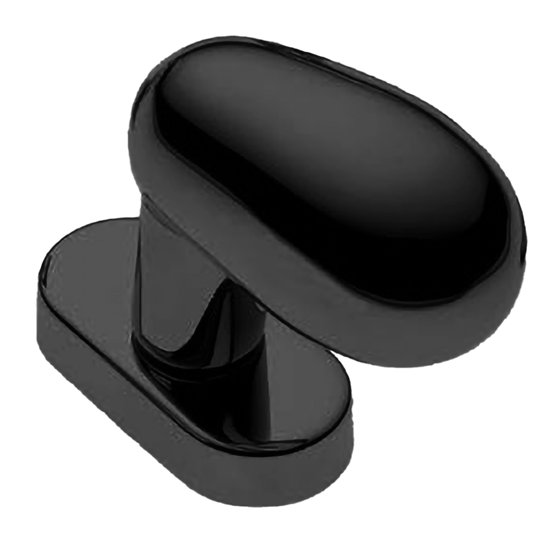 Ручка оконная UOVO W1 NERO, цвет - черный фото купить Тольятти