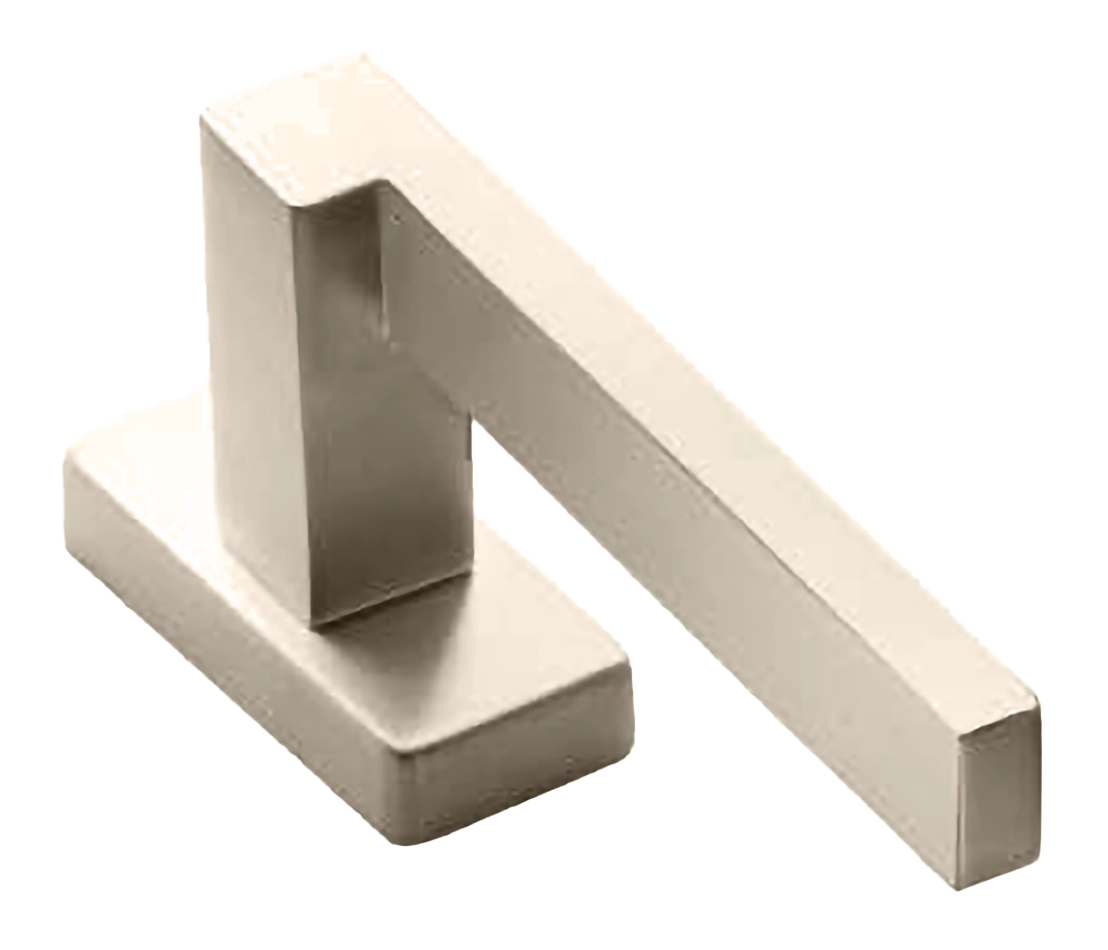 Ручка оконная STONE W1 NIS, цвет - матовый никель фото купить Тольятти