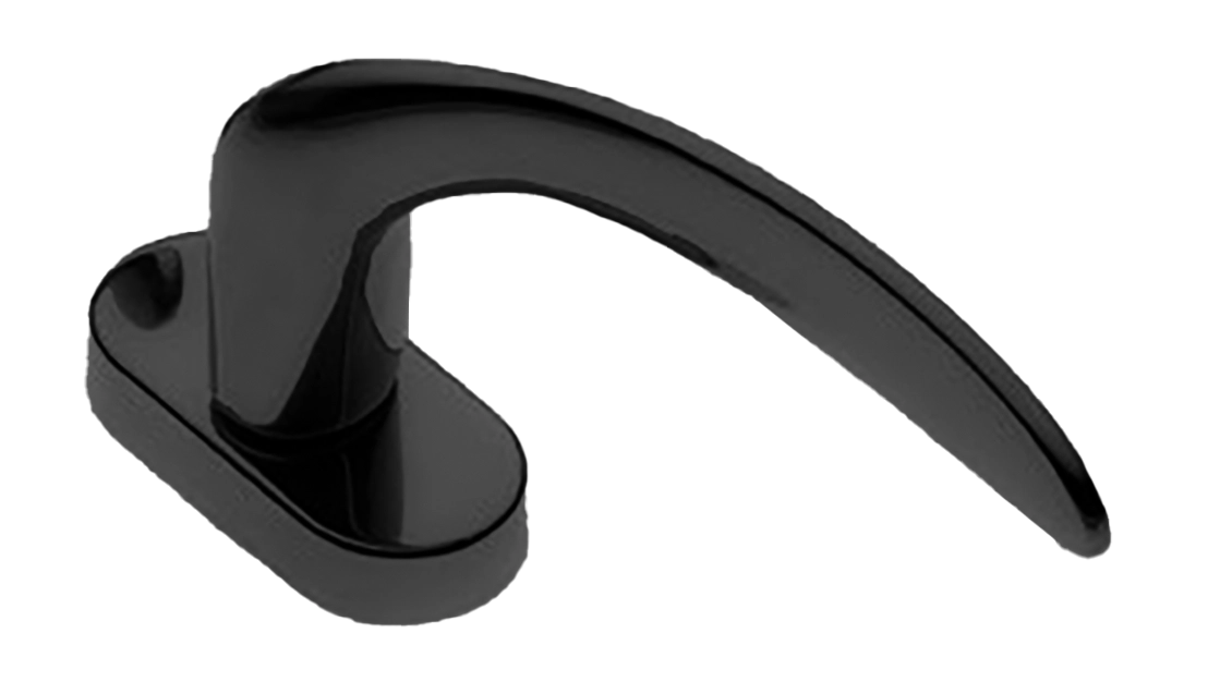Ручка оконная COBRA W1 NERO, цвет - черный фото купить Тольятти