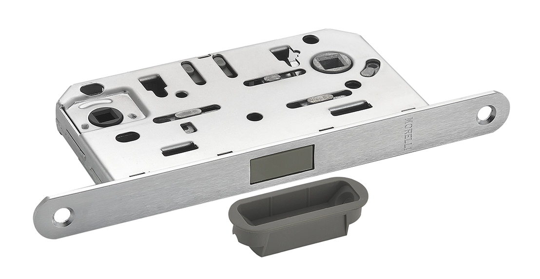 Защелка межкомнатная M1895 SSC магнитная, сантехническая, цвет суперматовый хром фото купить в Тольятти