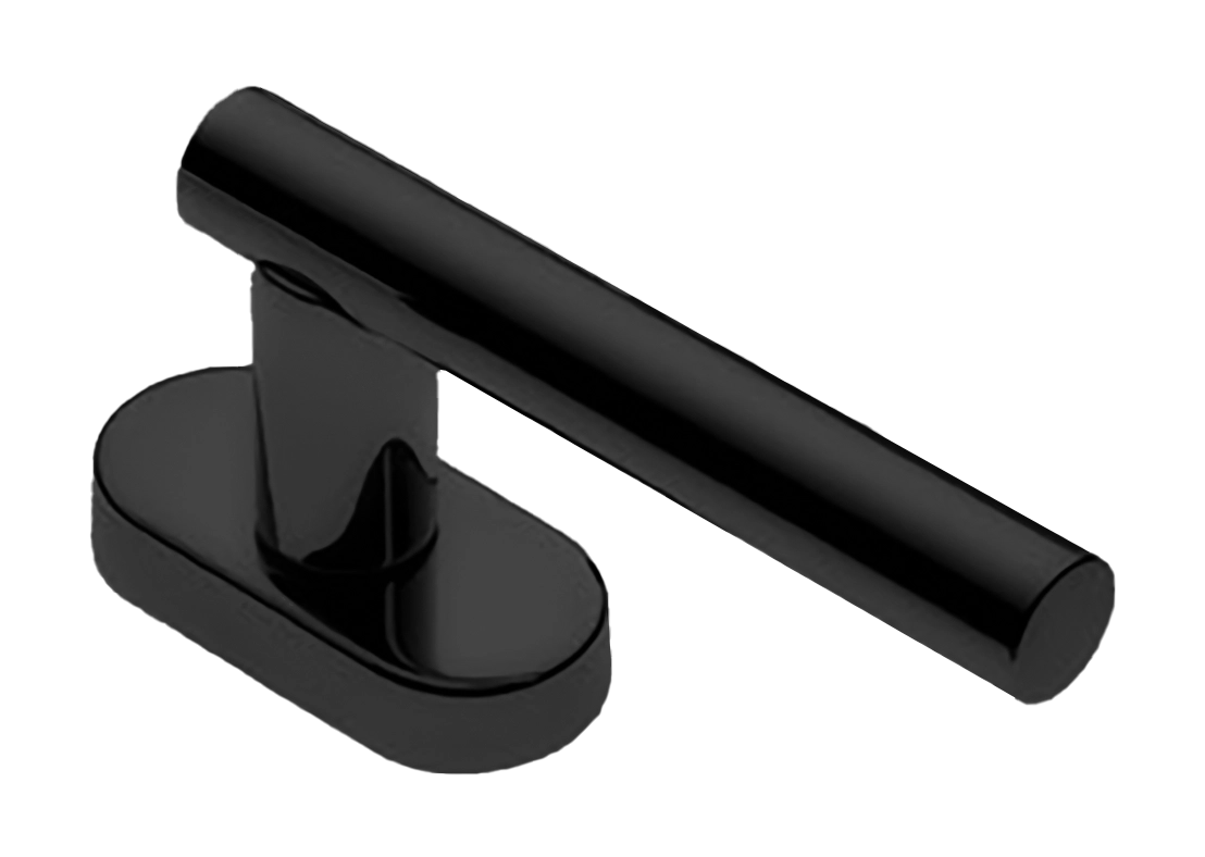 Ручка оконная CALLA W1 NERO, цвет - черный фото купить Тольятти
