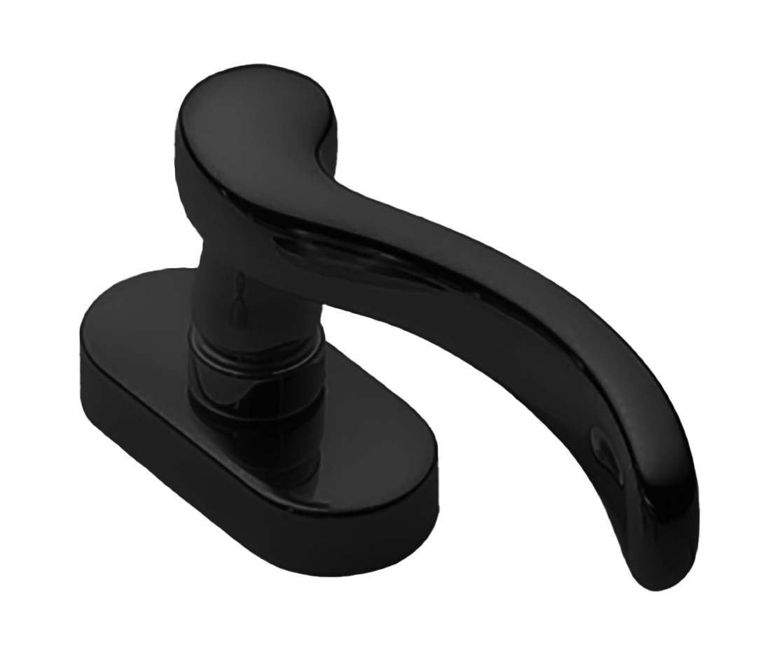 Ручка оконная ERICA W1 NERO, цвет - черный фото купить Тольятти