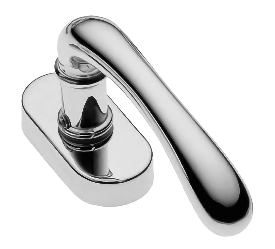 Ручка оконная RING W1 CRO, цвет - хром фото купить Тольятти