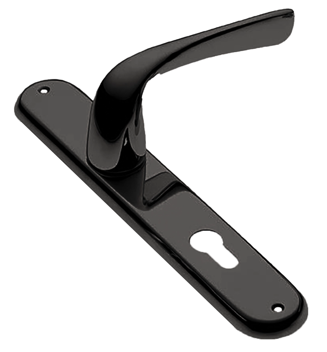 Ручка дверная на планке LE MANS PL NIN, цвет черный никель, латунь фото купить в Тольятти