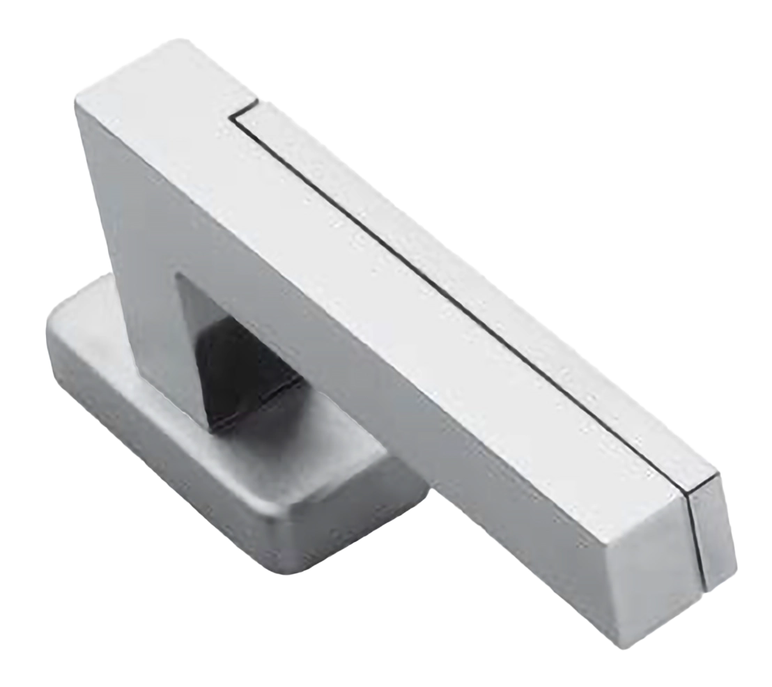 Ручка оконная ISLAND W1 CRO на прямоугольной розетке, цвет хром, латунь фото купить в Тольятти