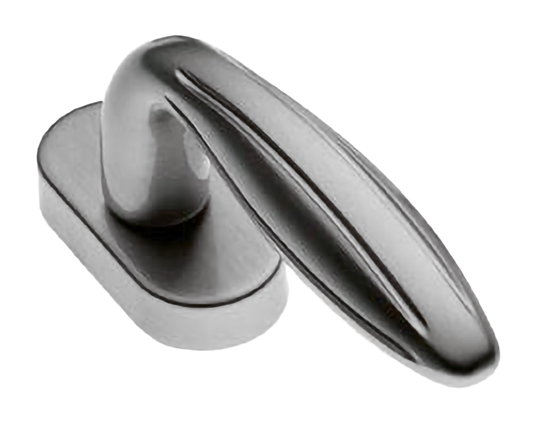 Ручка оконная BUD W1 CSA, цвет - матовый хром фото купить в Тольятти