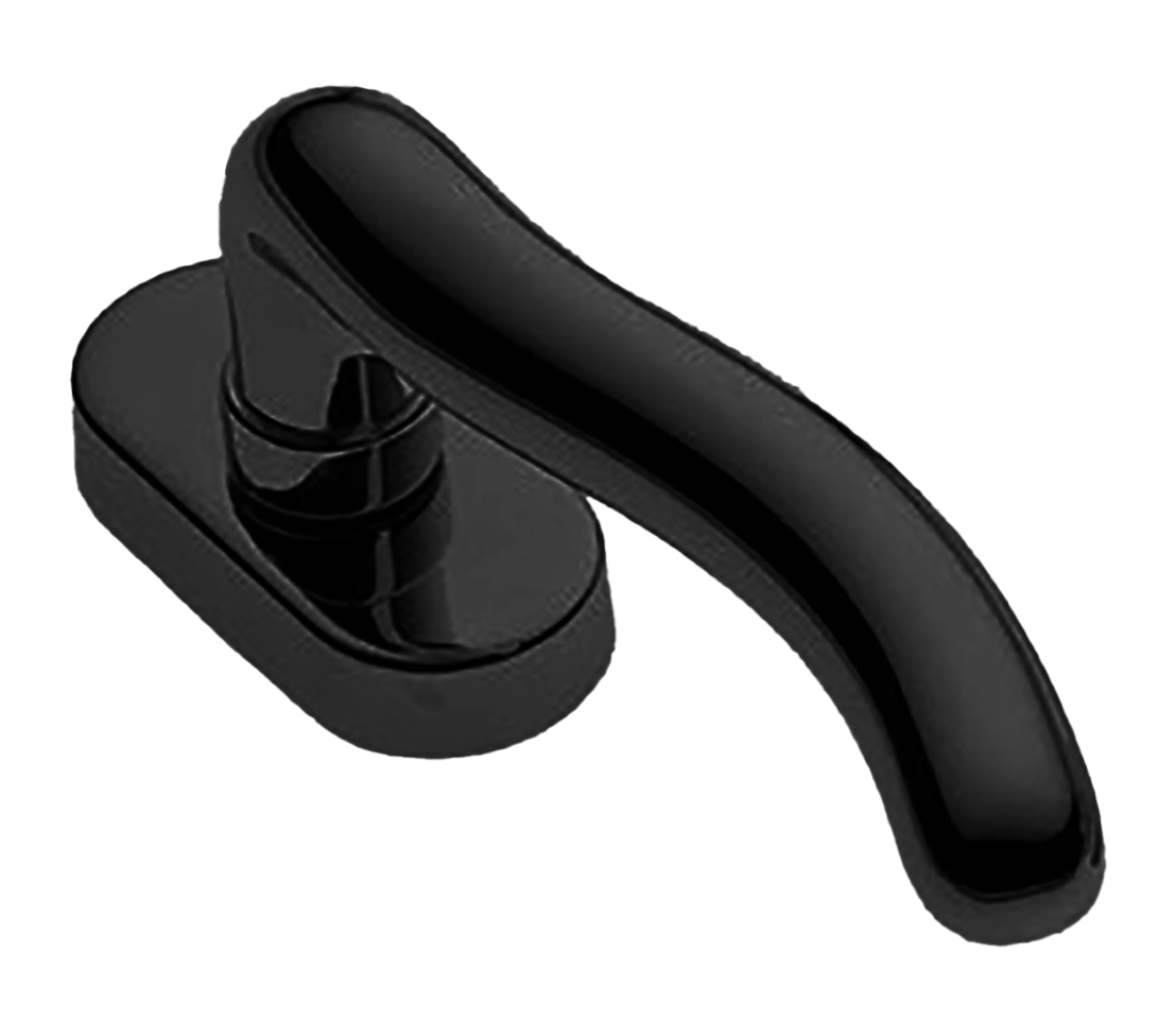 Ручка оконная SNAKE W1 NERO, цвет - черный фото купить в Тольятти