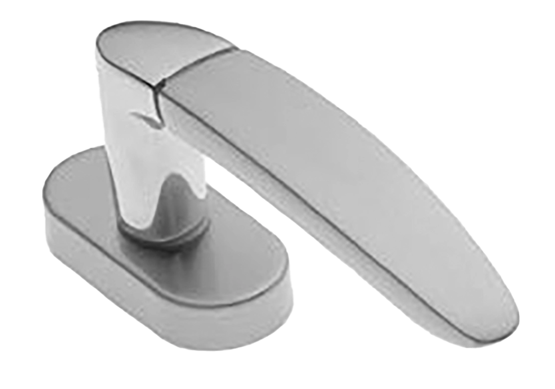 Ручка оконная SAIL W1 CSA/CRO, цвет - матовый хром/хром фото купить в Тольятти