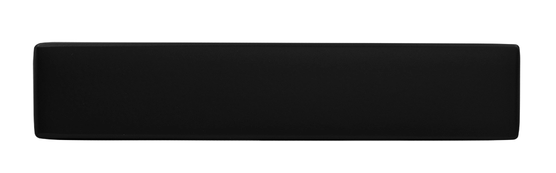 Ручка дверная SHUTTLE NERO-ST цвет черный soft-touch, ЦАМ фото купить в Тольятти