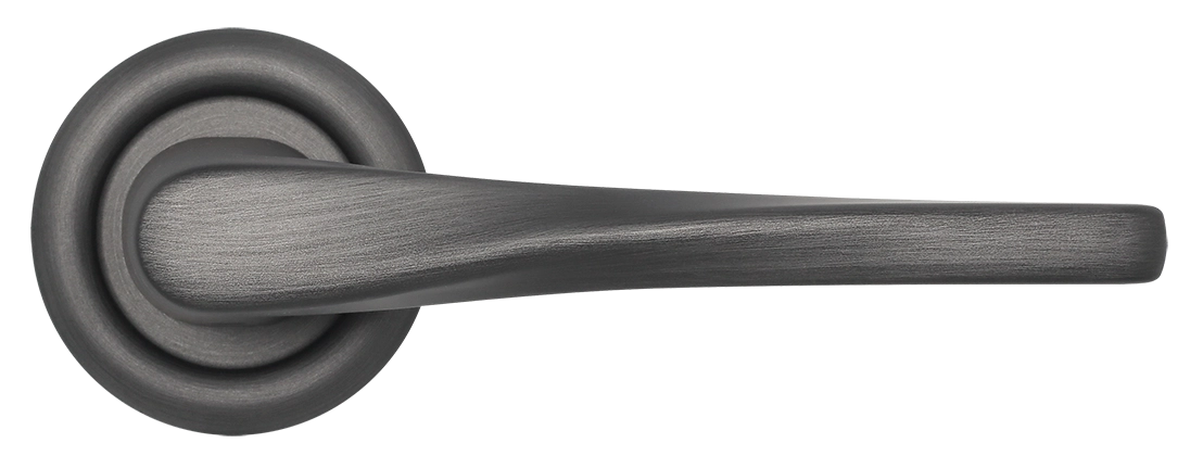 Ручка дверная THE OLYMPICS R7 SST на круглой розетке, цвет Летняя гроза/Summer Storm фото купить в Тольятти