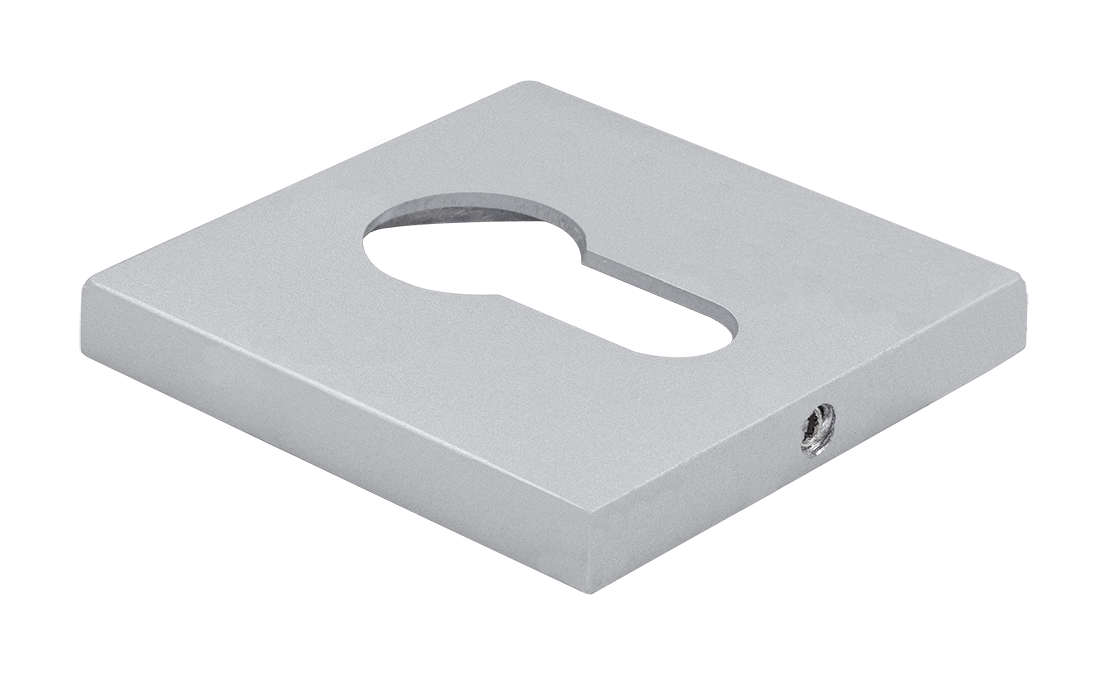 Накладка на замок MH-KH-S6 ASC под евроцилиндр, цвет анодированный матовый хром фото купить Тольятти