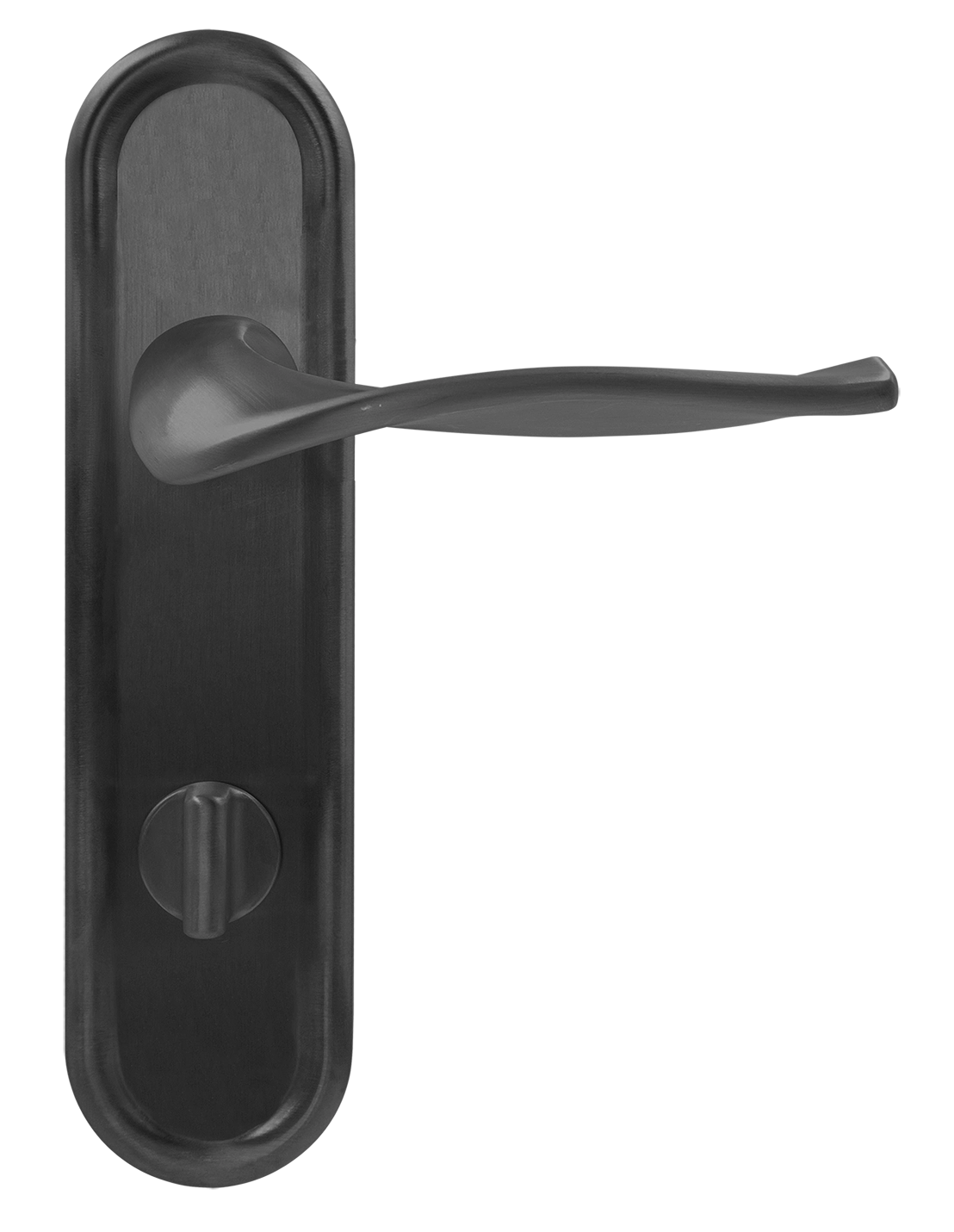 Ручка дверная SKYSCRAPER PLR WC SST на планке под сантехническую завертку, цвет Летняя гроза/Summer Storm фото купить в Тольятти