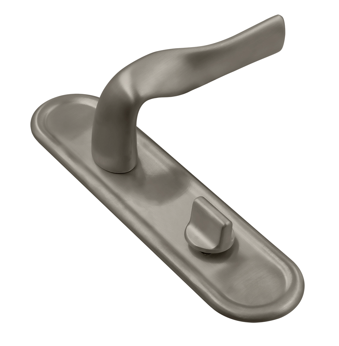 Ручка дверная LVB PLR WC SMI на планке под сантехническую завертку, цвет Весенняя дымка/Spring Mist фото купить Тольятти