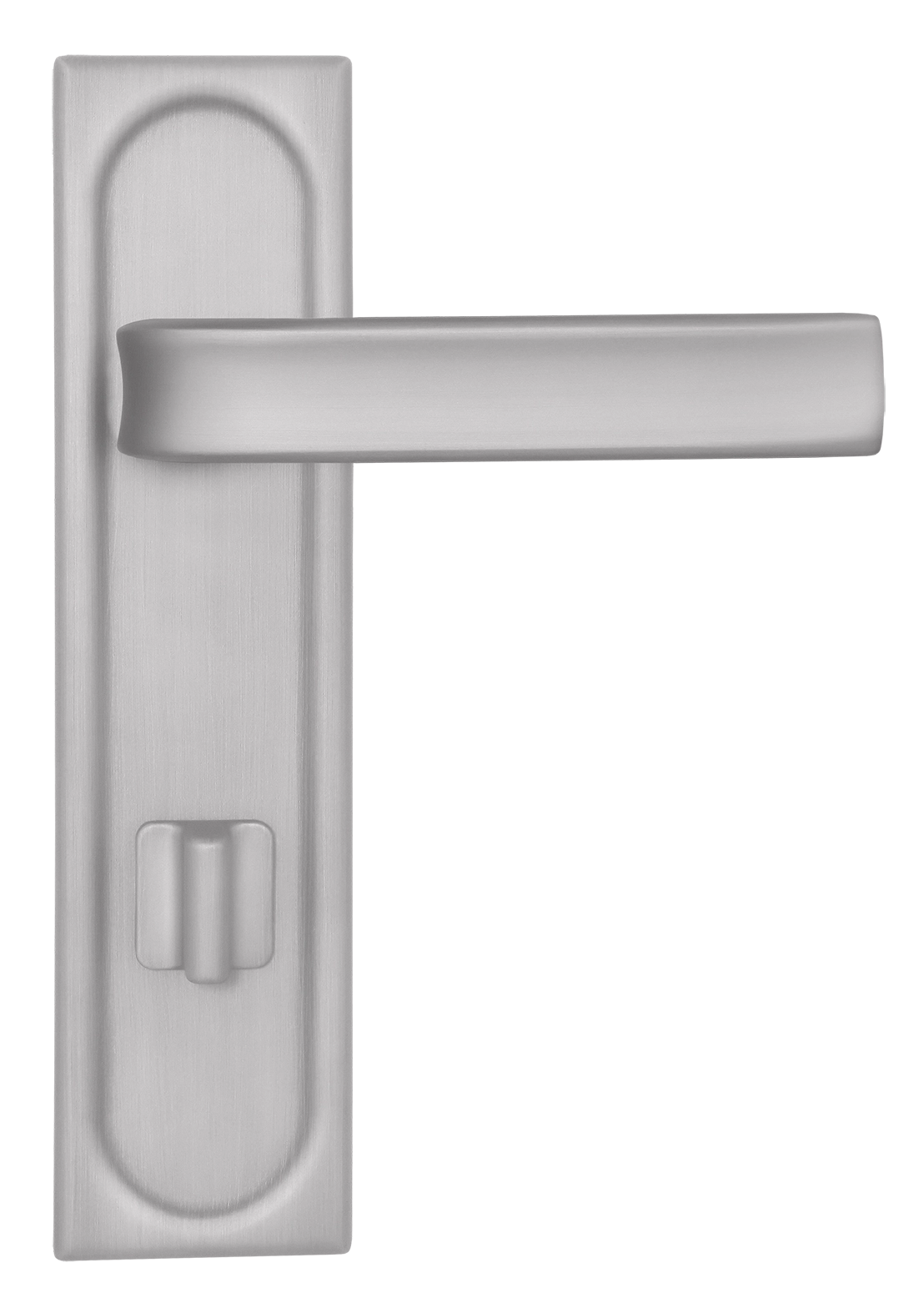 Ручка дверная THE BUS STATION PLS WC SSW на планке под сантехническую завертку, цвет Стокгольмский снегопад/Stockholm Snowfall фото купить в Тольятти