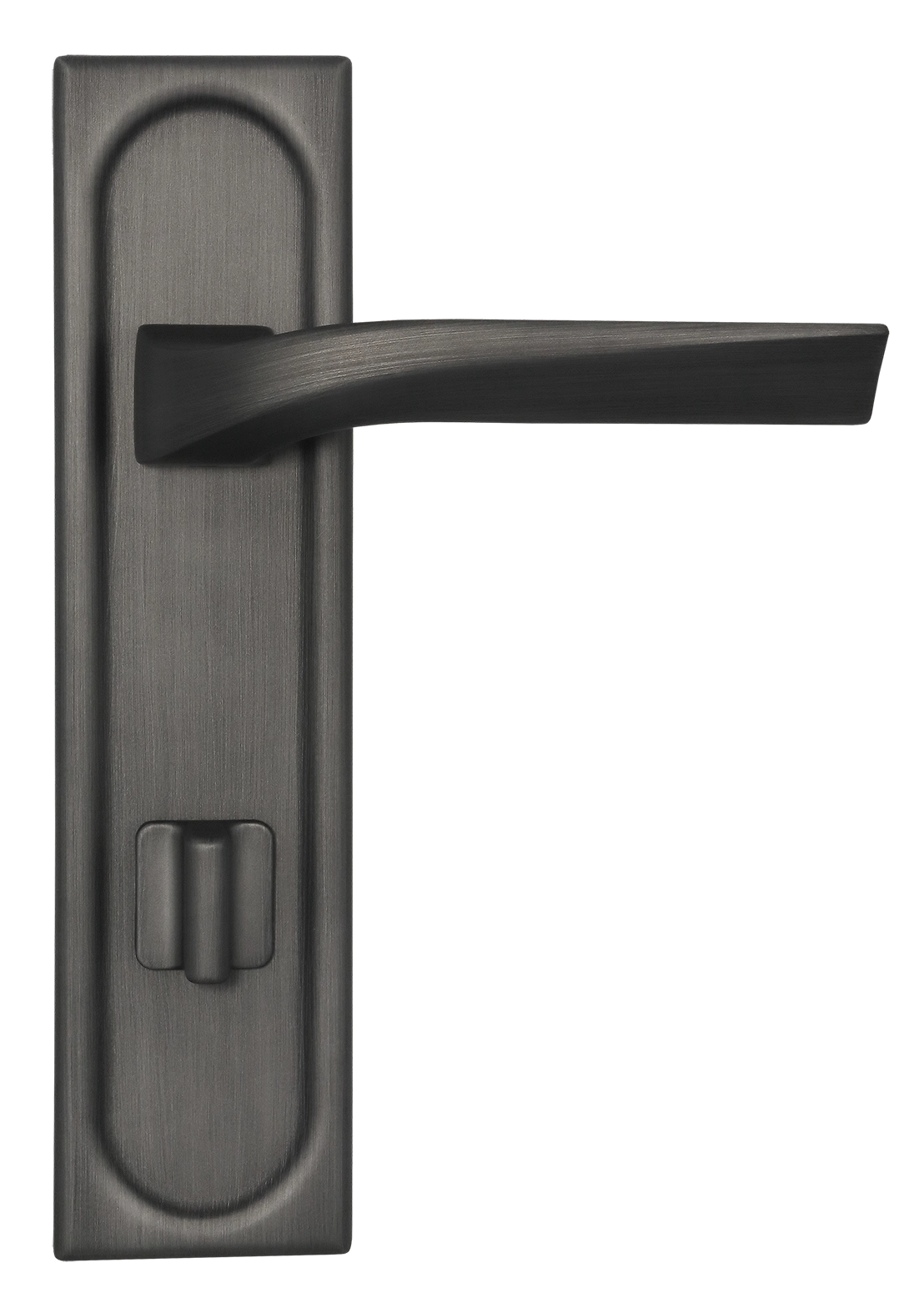 Ручка дверная WD CONCERT HALL PLS WC SST на планке под сантехническую завертку, цвет Летняя гроза/Summer Storm фото купить в Тольятти