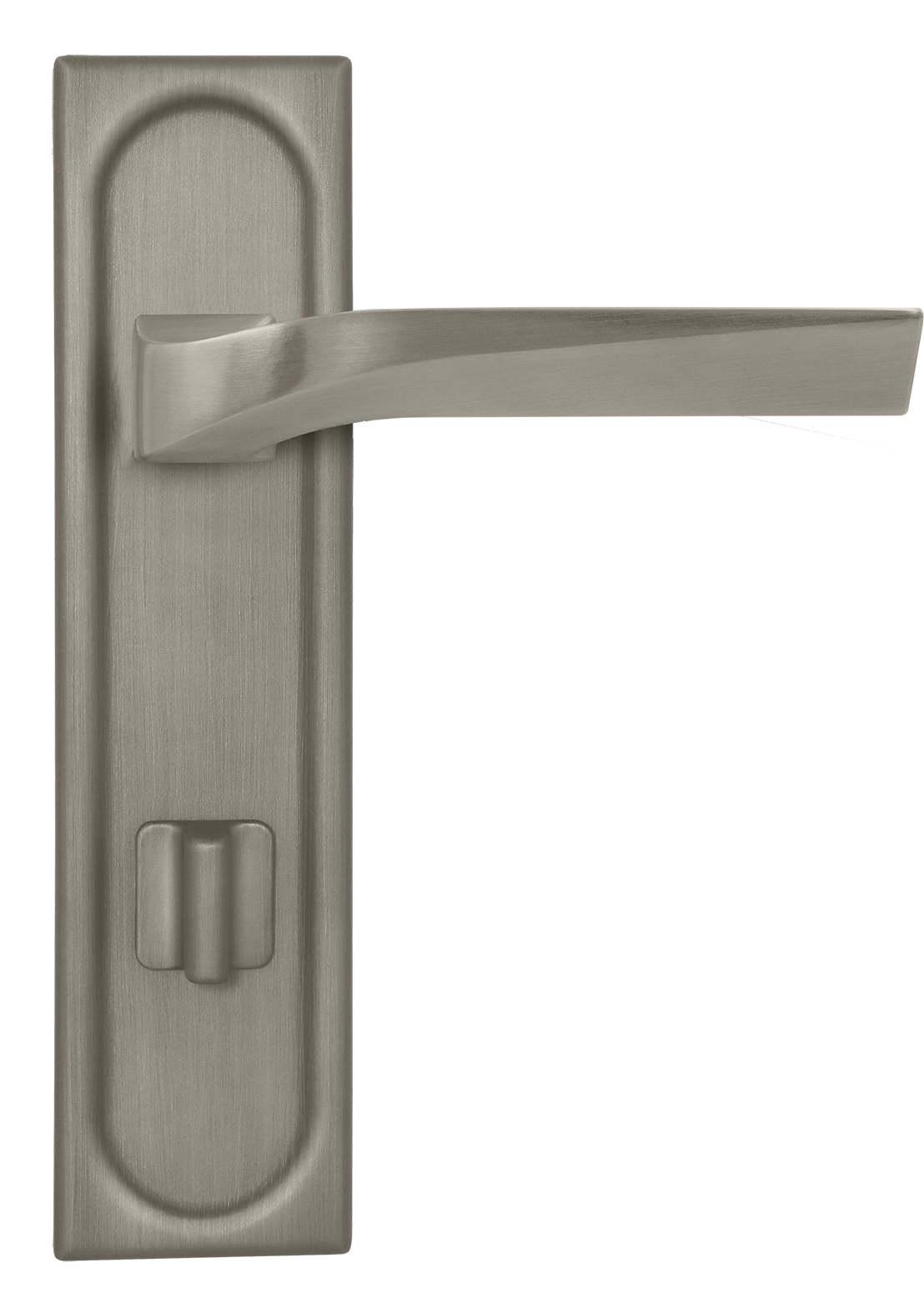 Ручка дверная WD CONCERT HALL PLS WC SMI на планке под сантехническую завертку, цвет Весенняя дымка/Spring Mist фото купить в Тольятти