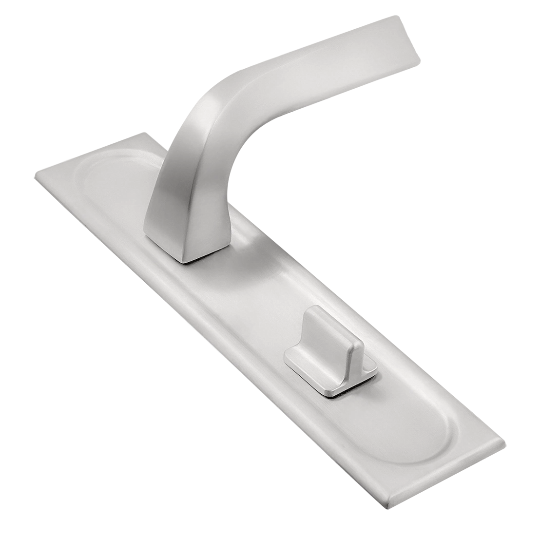 Ручка дверная WD CONCERT HALL PLS WC SSW на планке под сантехническую завертку, цвет Стокгольмский снегопад/Stockholm Snowfall фото купить Тольятти