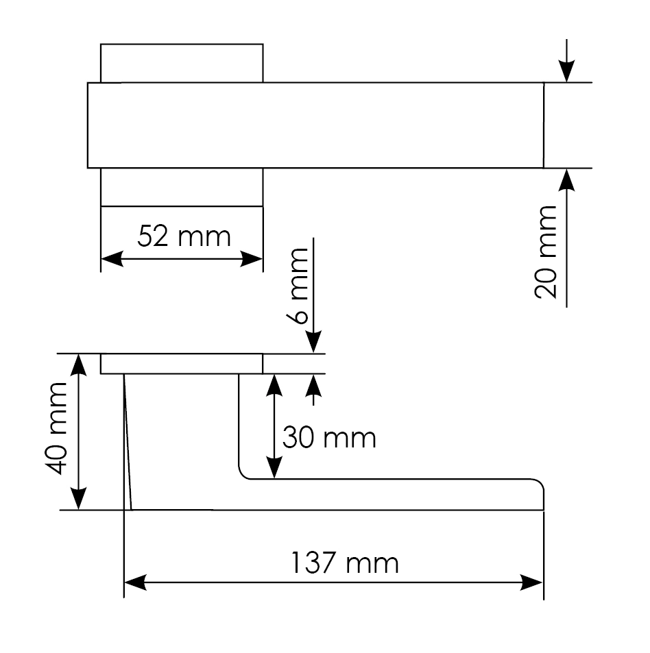 Комплект дверных ручек MH-56-S6 BL с заверткой MH-WC-S6 BL + магнитный замок M1895 BL, цвет черный фото morelli Тольятти