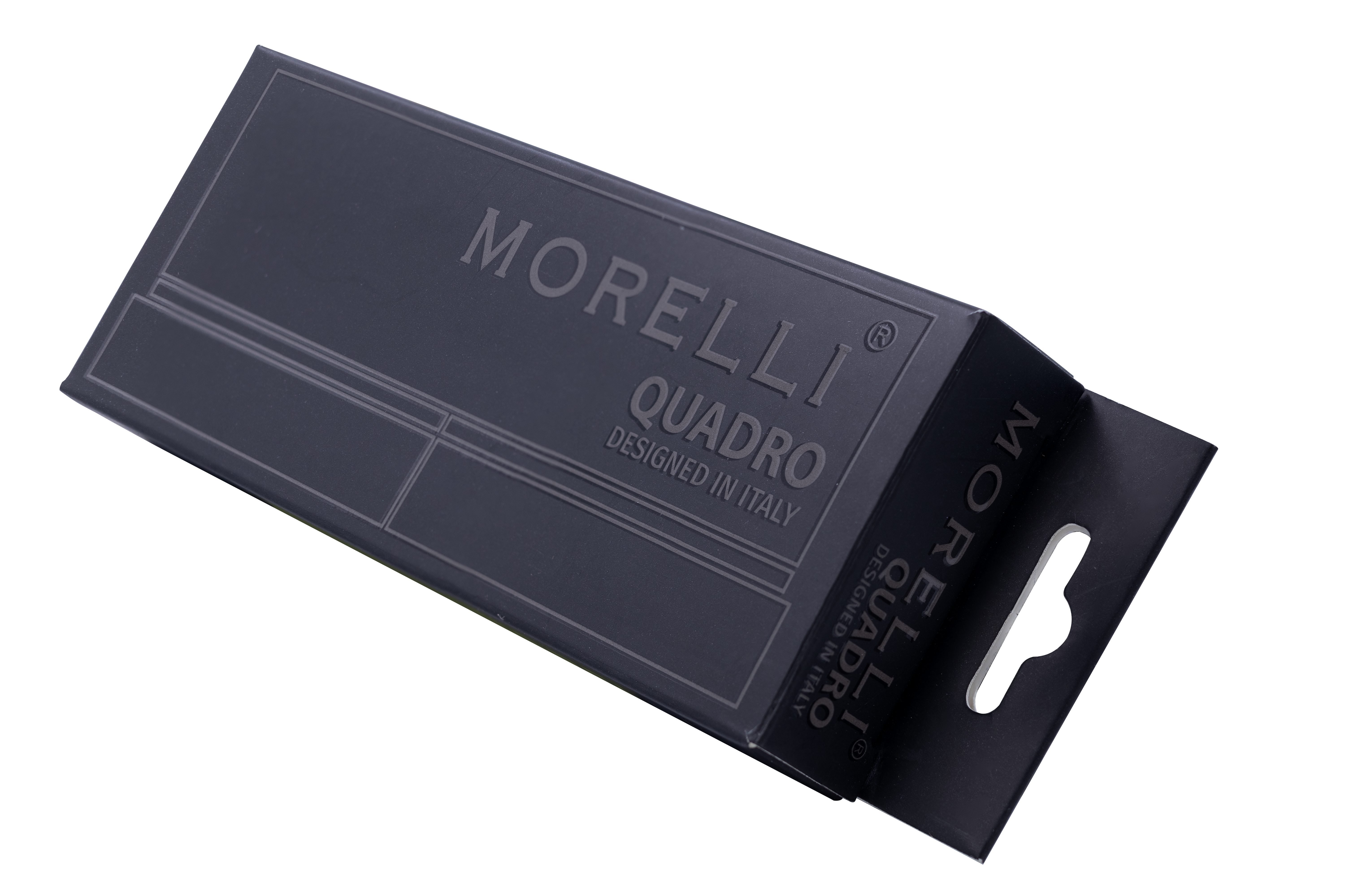 Петля QUADRO-2 BL врезная на квадратной оси, цвет черный фото morelli Тольятти