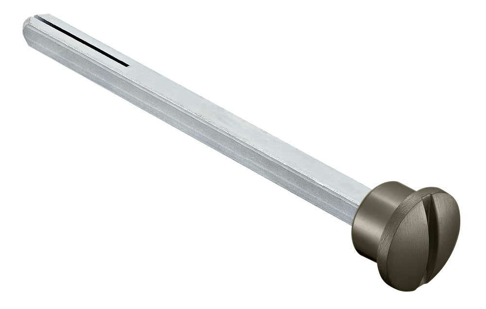 Четырехгранник LUX-SPINDLE-WC 110 ANT 110мм с кнопкой, цвет антрацит фото купить Тольятти