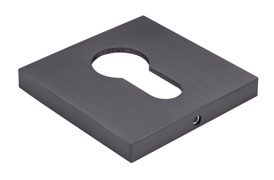 Накладка на замок MH-KH-S6 GR под евроцилиндр, цвет graphite фото купить Тольятти