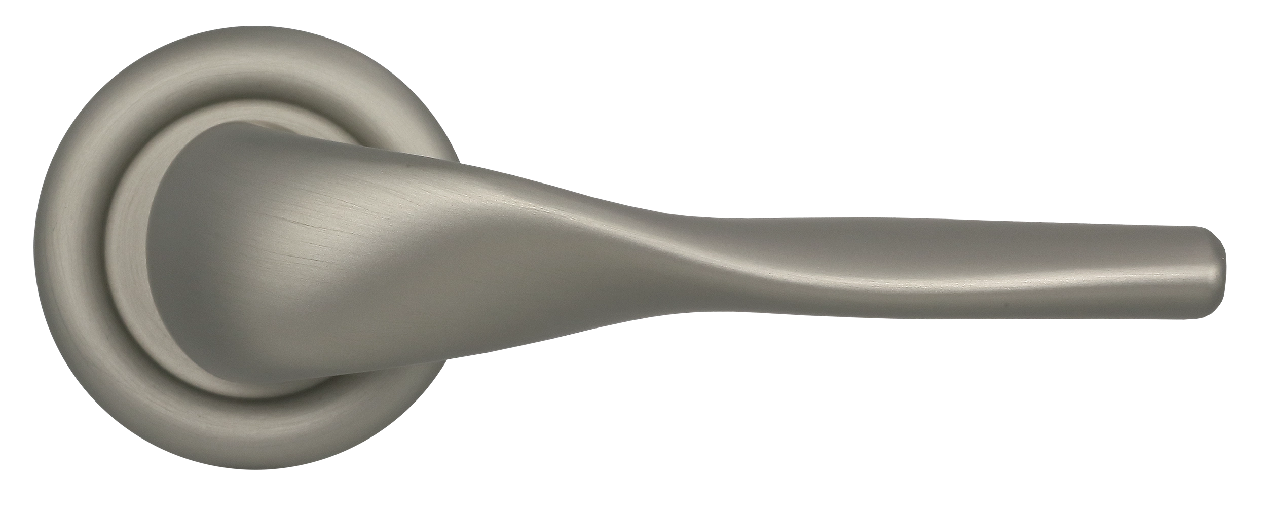 Ручка дверная LVB R7 SMI на круглой розетке, цвет Весенняя дымка/Spring Mist фото купить в Тольятти