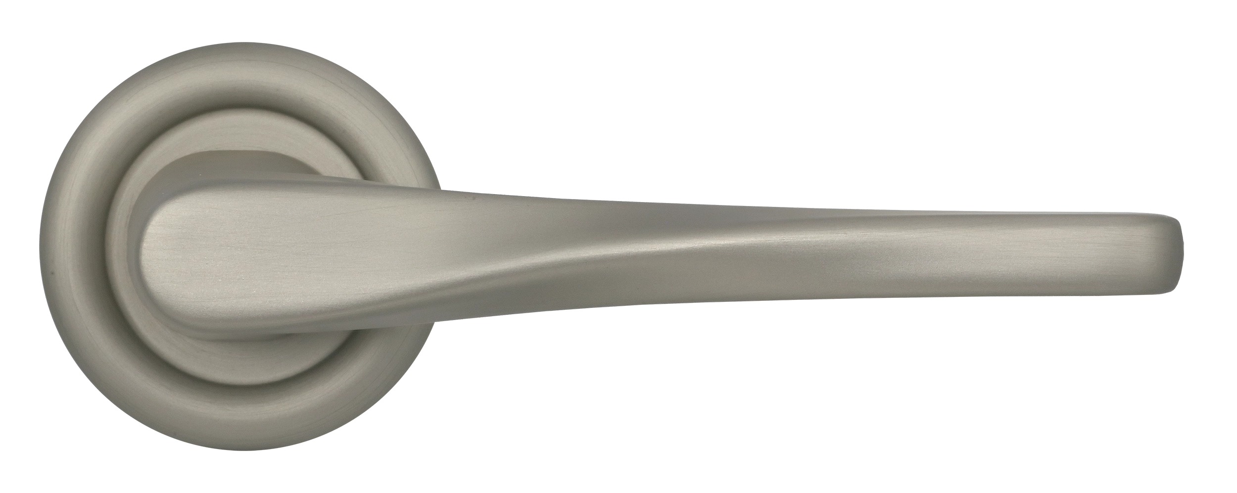 Ручка дверная THE OLYMPICS R7 SMI на круглой розетке, цвет Весенняя дымка/Spring Mist фото купить в Тольятти