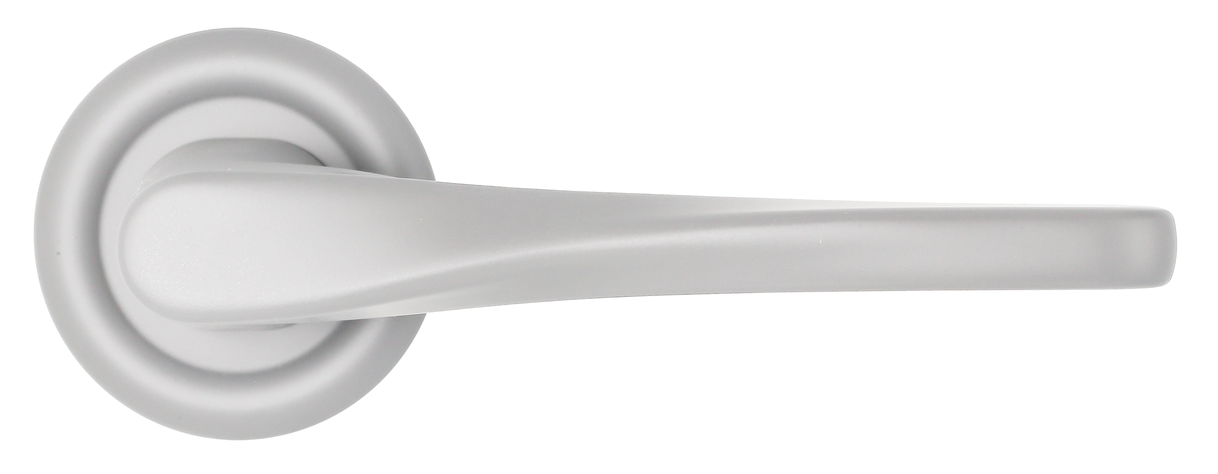 Ручка дверная THE OLYMPICS R7 SSW на круглой розетке, цвет Стокгольмский снегопад/Stockholm Snowfall фото купить в Тольятти