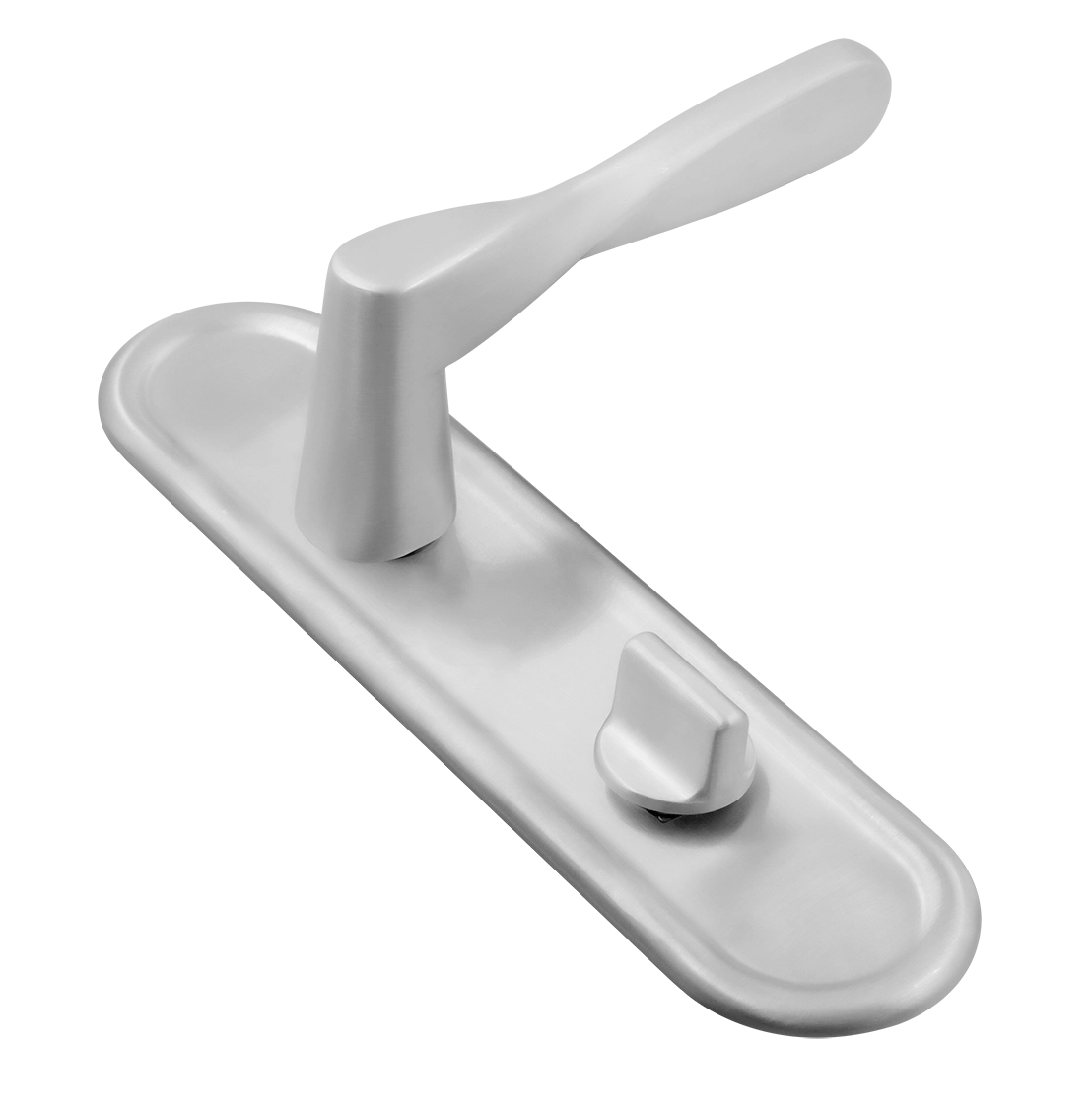 Ручка дверная THE OLYMPICS PLR SSW на планке, цвет Стокгольмский снегопад/Stockholm Snowfall фото купить Тольятти