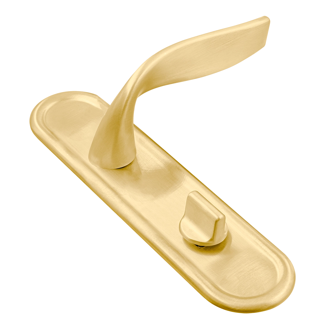 Ручка дверная SKYSCRAPER PLR AH на планке, цвет Осенний мёд/Autumn Honey фото купить Тольятти