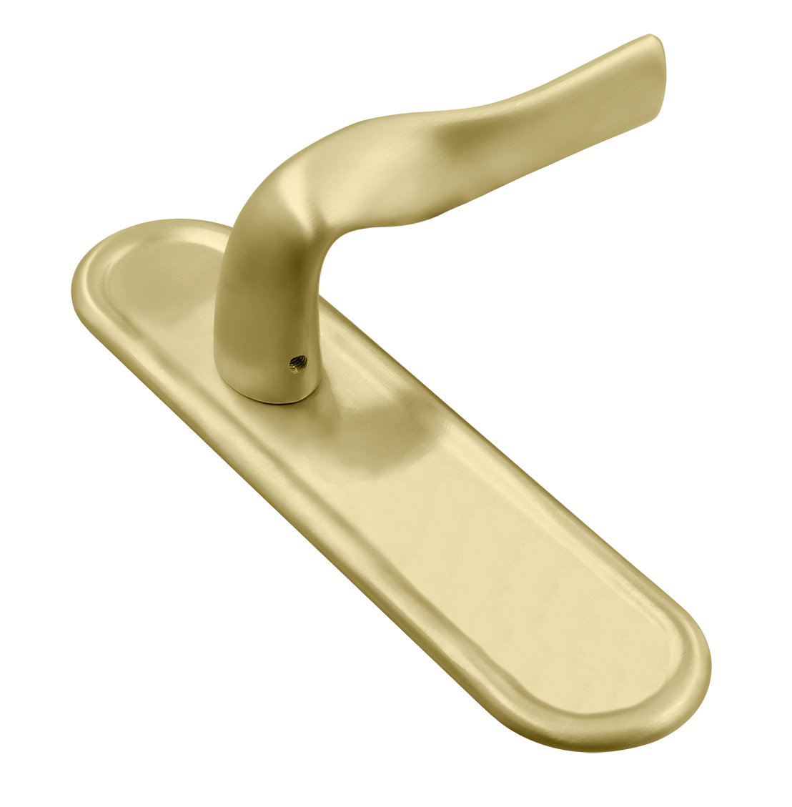 Ручка дверная LVB PLR AH на планке, цвет Осенний мёд/Autumn Honey фото купить Тольятти