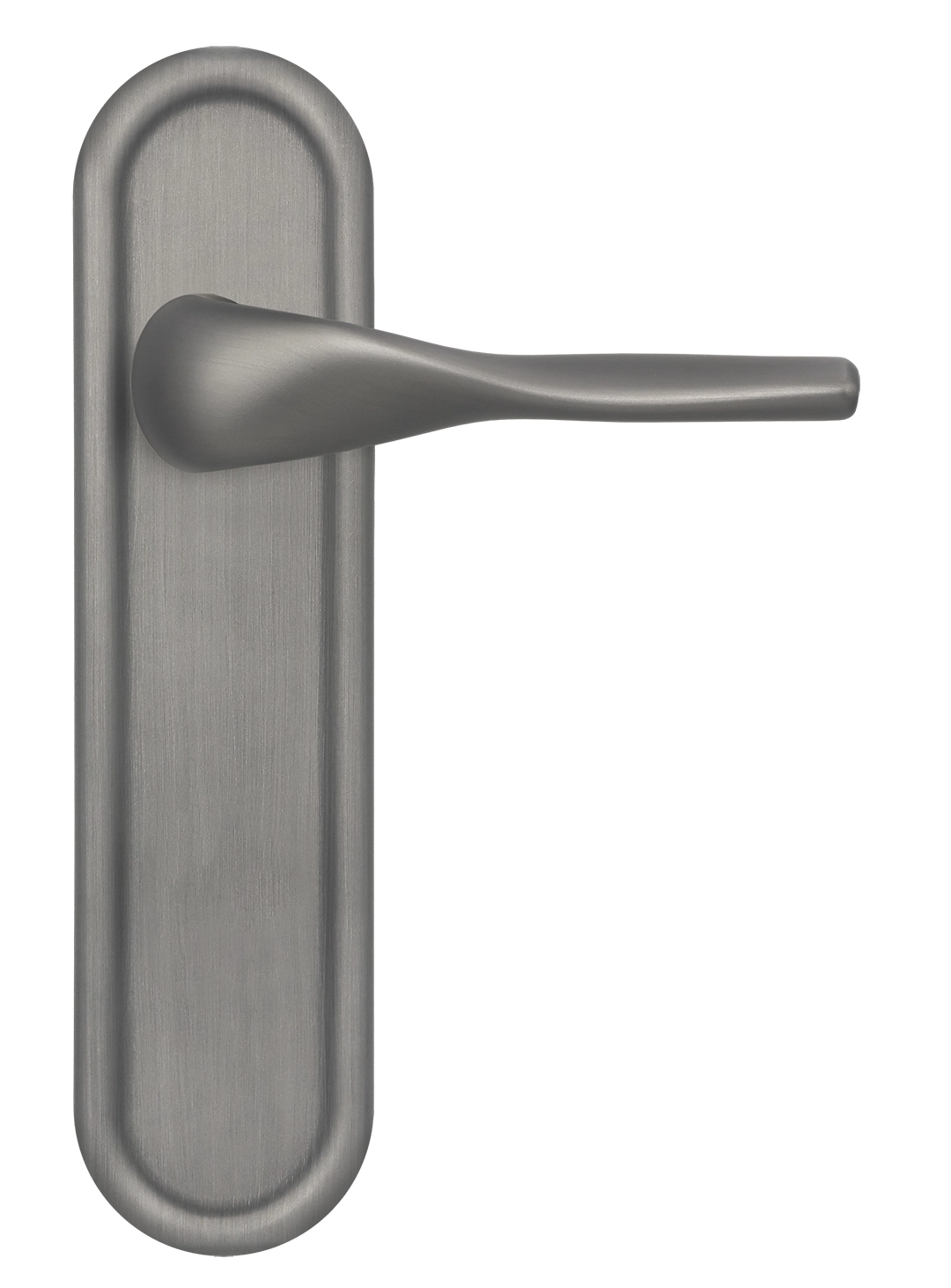 Ручка дверная LVB PLR WF на планке, цвет Зимняя стужа/Winter Frost фото купить в Тольятти