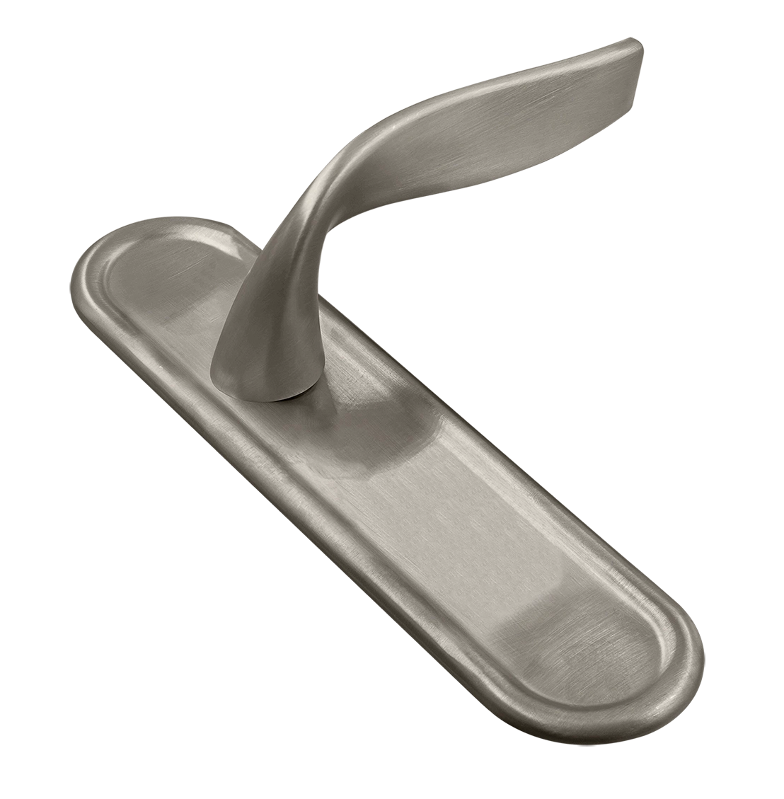 Ручка дверная SKYSCRAPER PLR SMI на планке, цвет Весенняя дымка/Spring Mist фото купить Тольятти