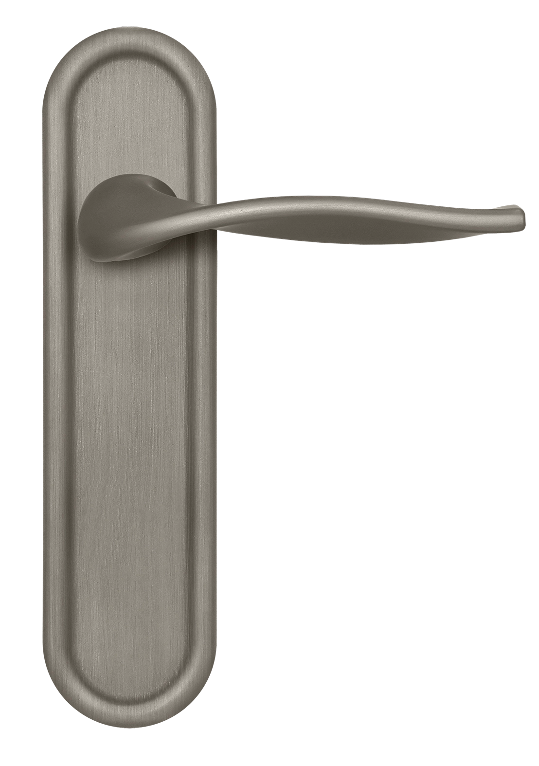 Ручка дверная SKYSCRAPER PLR SMI на планке, цвет Весенняя дымка/Spring Mist фото купить в Тольятти