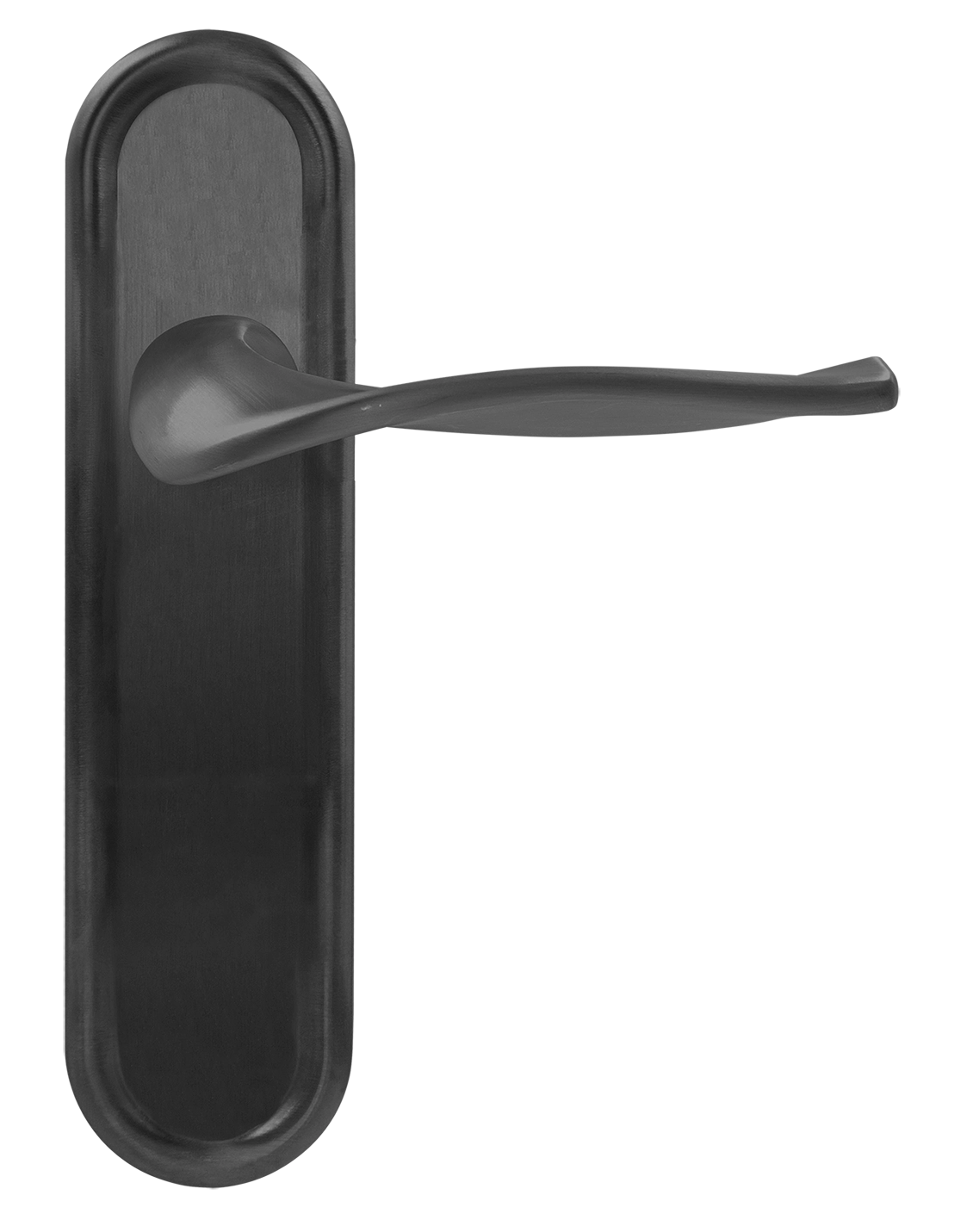 Ручка дверная SKYSCRAPER PLR SST на планке, цвет Летняя гроза/Summer Storm фото купить в Тольятти