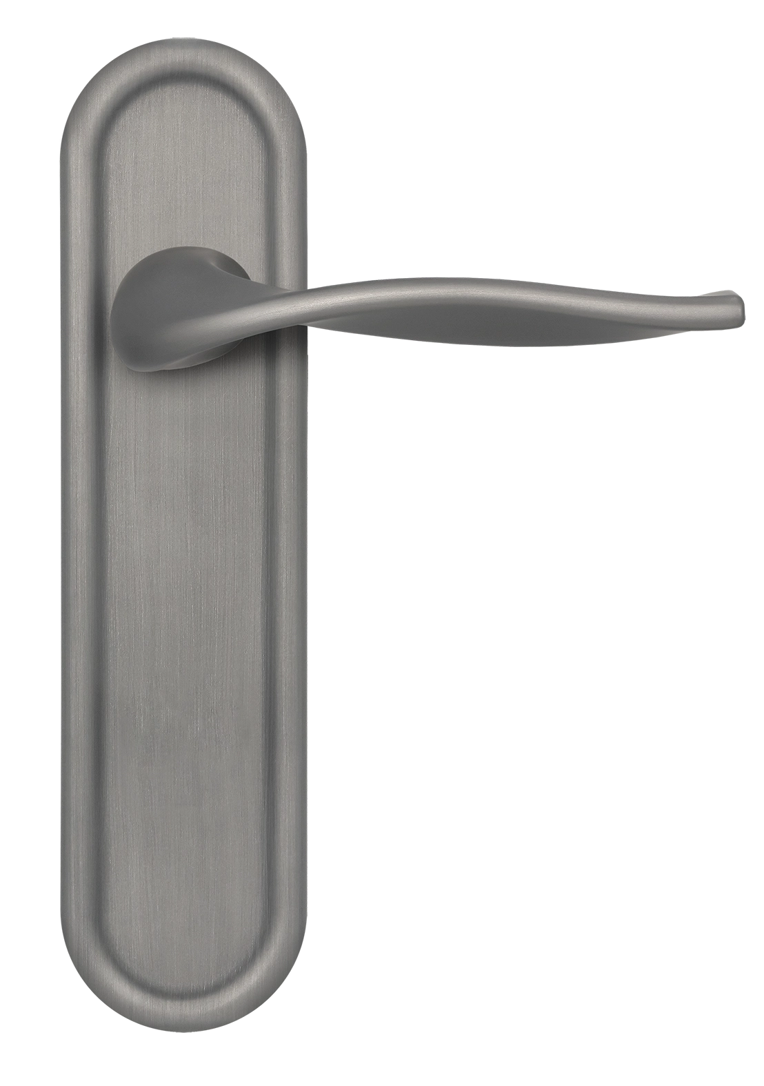 Ручка дверная SKYSCRAPER PLR WF на планке, цвет Зимняя стужа/Winter Frost фото купить в Тольятти