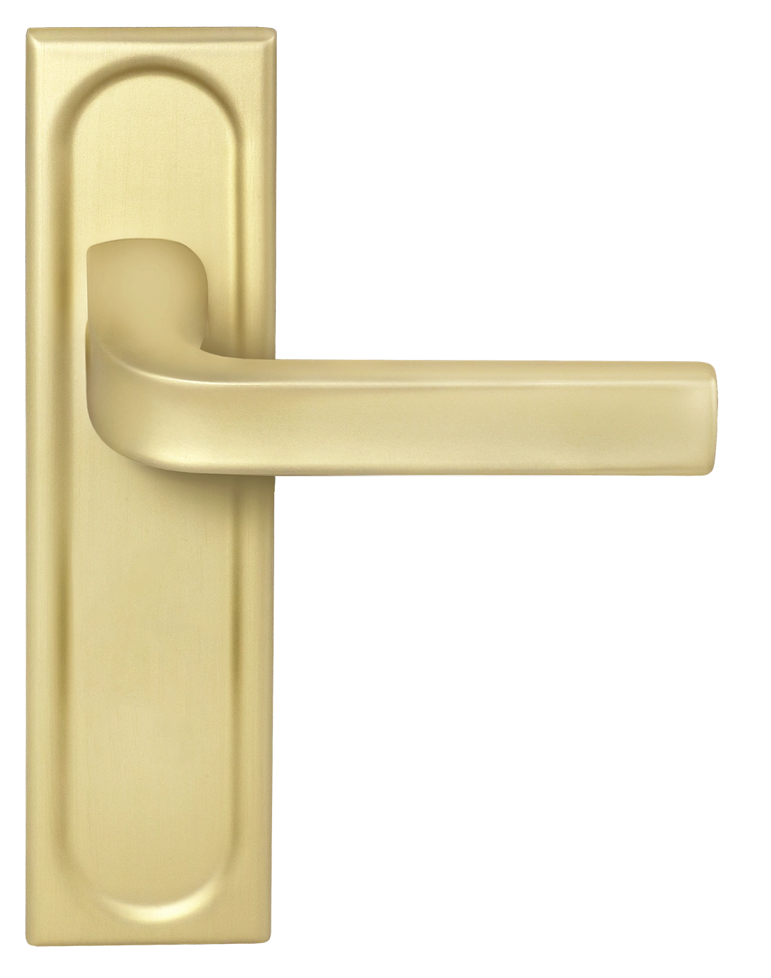 Ручка дверная THE BUS STATION PLS AH на планке, цвет Осенний мёд/Autumn Honey фото фурнитура Тольятти