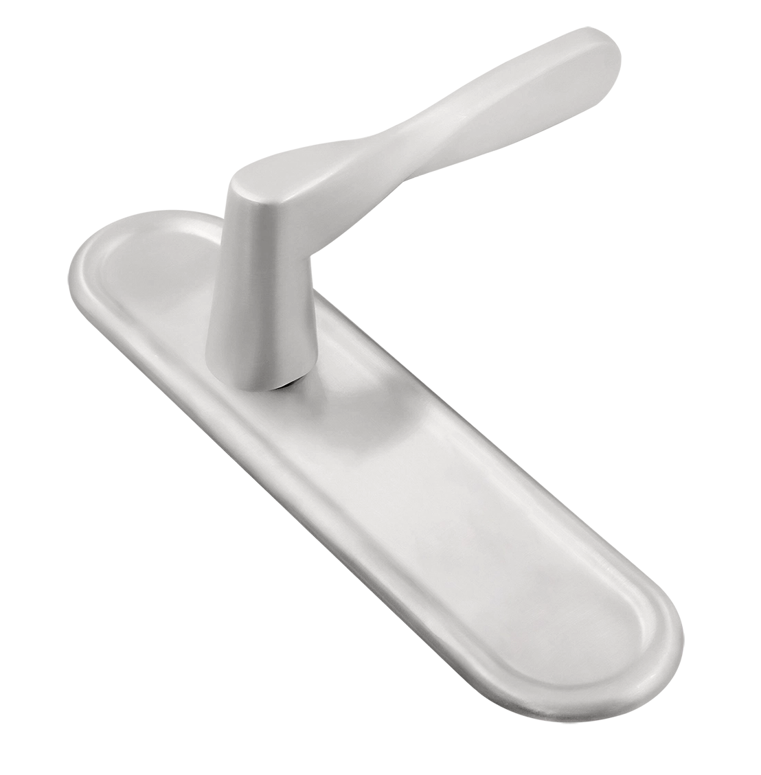 Ручка дверная THE OLYMPICS PLR SSW на планке, цвет Стокгольмский снегопад/Stockholm Snowfall фото купить Тольятти