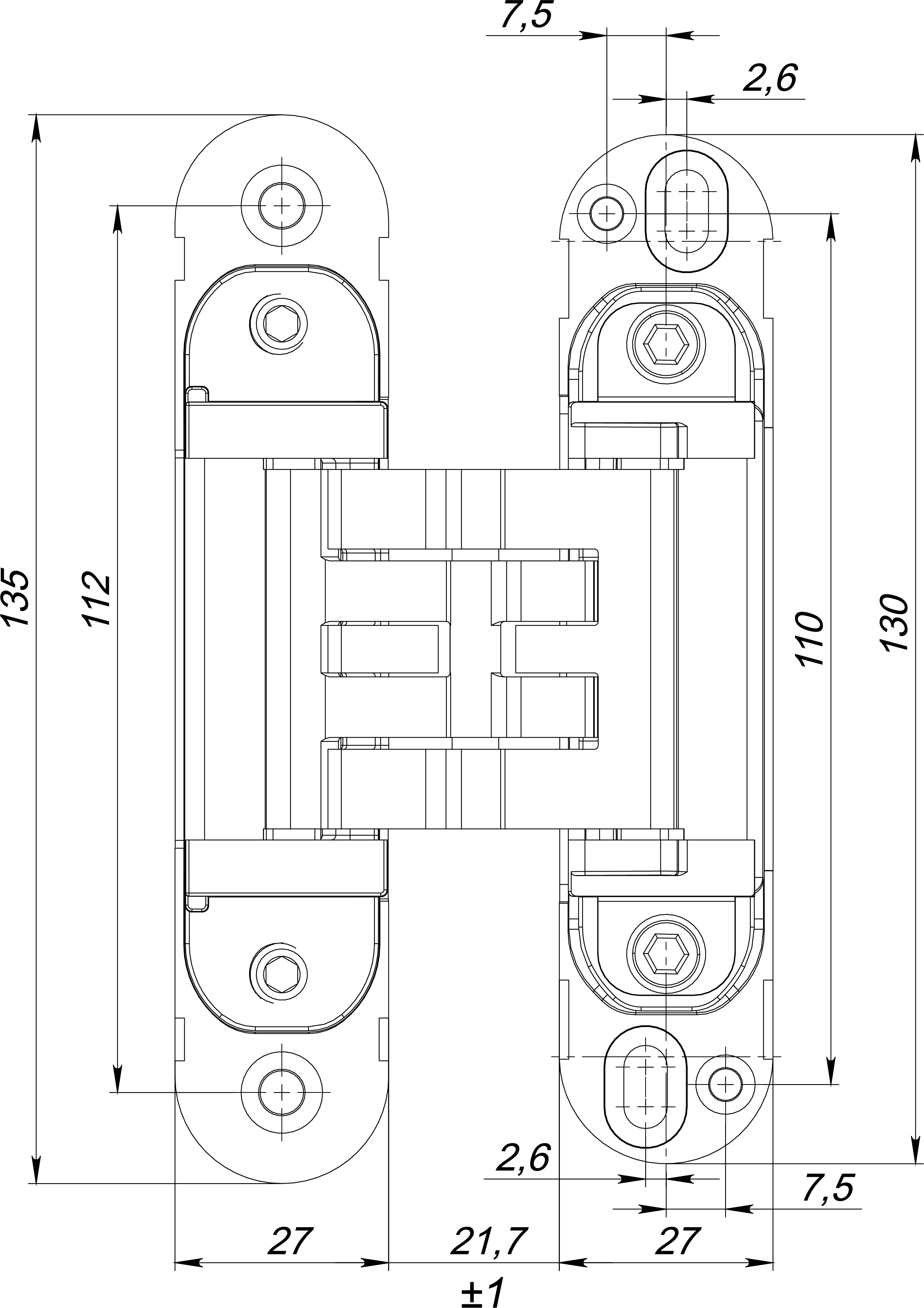 Ручка дверная MH-65-R6 R6 SEMPIONE GR на круглой розетке, цвет графит фото фурнитура Тольятти