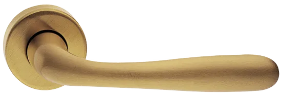 RUBINO R3-E OSA, ручка дверная, цвет - матовое золото фото купить Тольятти