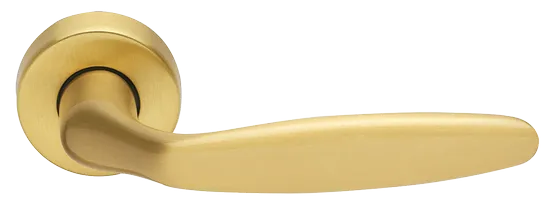 DERBY R3-E OSA, ручка дверная, цвет - матовое золото фото купить Тольятти