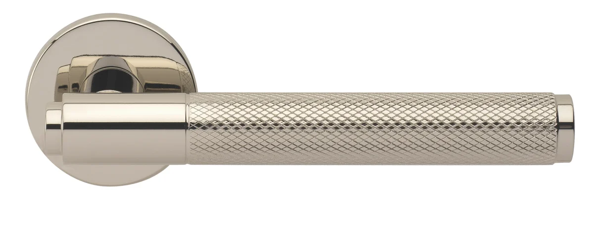 BRIDGE R6 NIS, ручка дверная с усиленной розеткой, цвет -  матовый никель фото купить Тольятти