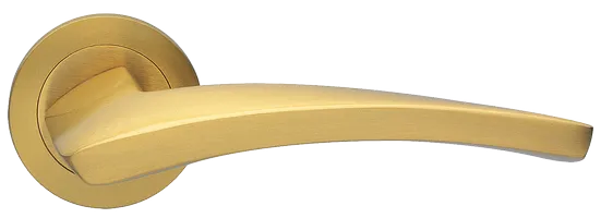 WIND R1 OSA, ручка дверная, цвет -  матовое золото фото купить Тольятти