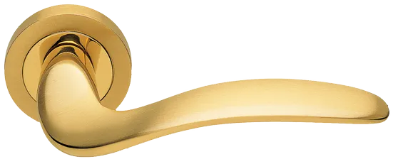 COBRA R2 OSA, ручка дверная, цвет -  матовое золото фото купить Тольятти