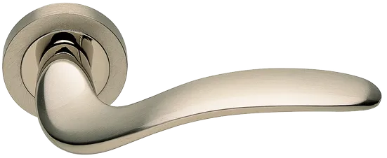 COBRA R2 NIS/NIK, ручка дверная, цвет -  матовый никель/никель фото купить Тольятти