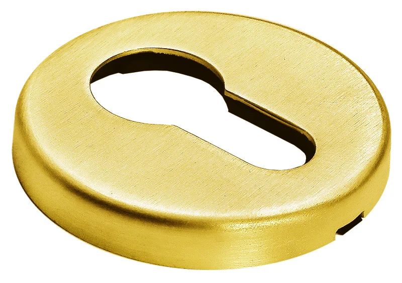 LUX-KH-R5 OSA, накладка на евроцилиндр, цвет - матовое золото фото купить Тольятти