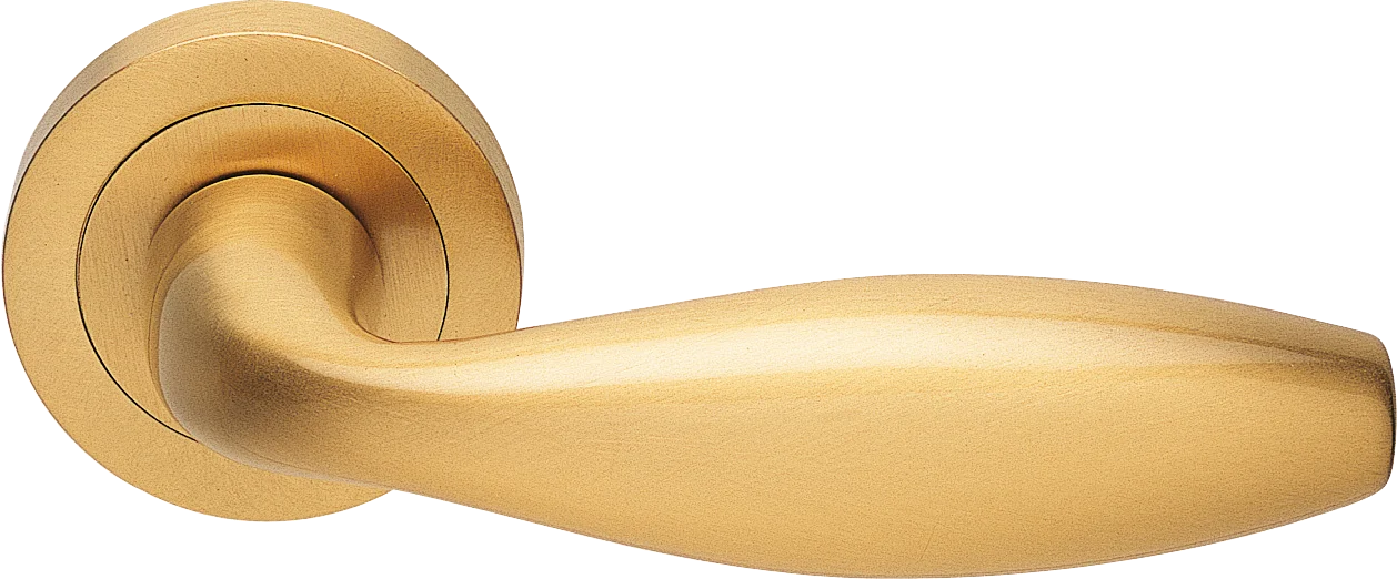 SIENA R2 OSA, ручка дверная, цвет - матовое золото фото купить Тольятти
