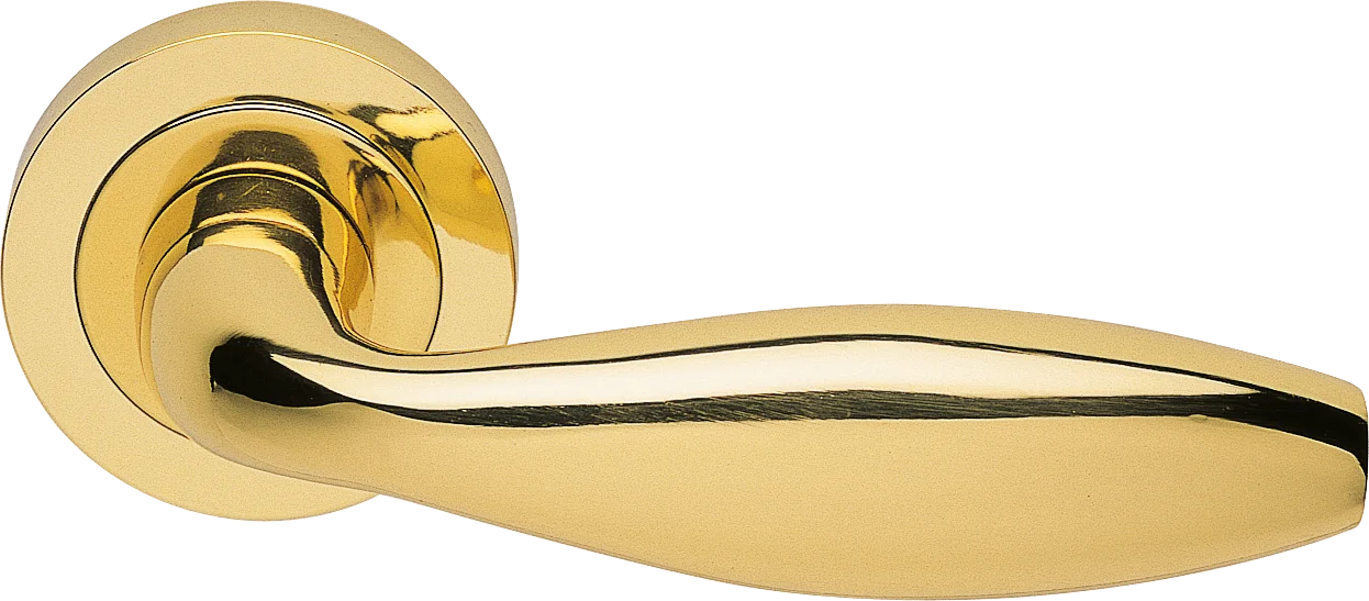 SIENA R2 OTL, ручка дверная, цвет - золото фото купить Тольятти