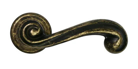 PLAZA, ручка дверная CC-1 OBA, цвет - античная бронза фото купить в Тольятти