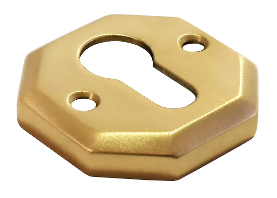 LUX-KH-Y OSA, накладка на евроцилиндр, цвет - матовое золото фото купить Тольятти